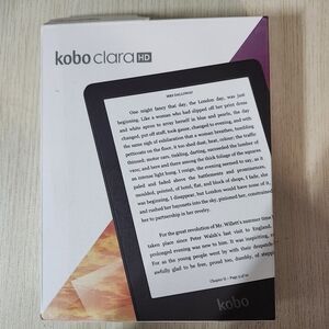Kobo Clara HD E-Reader, Black